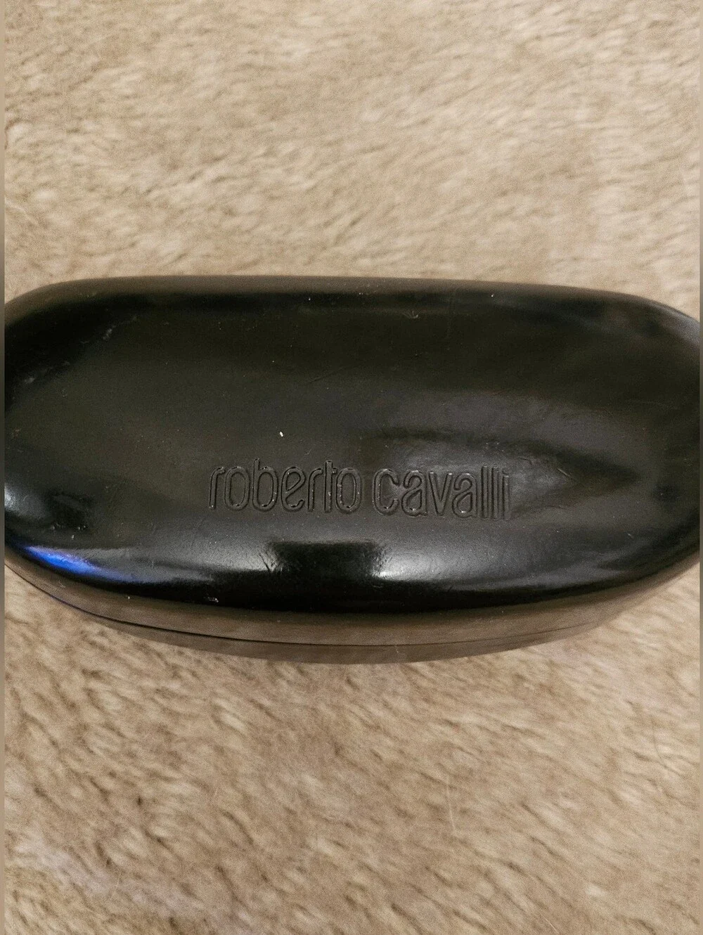 NEW Roberto Cavalli Cicno Serpent Sunglasses With Original Case, Literature Wipe
